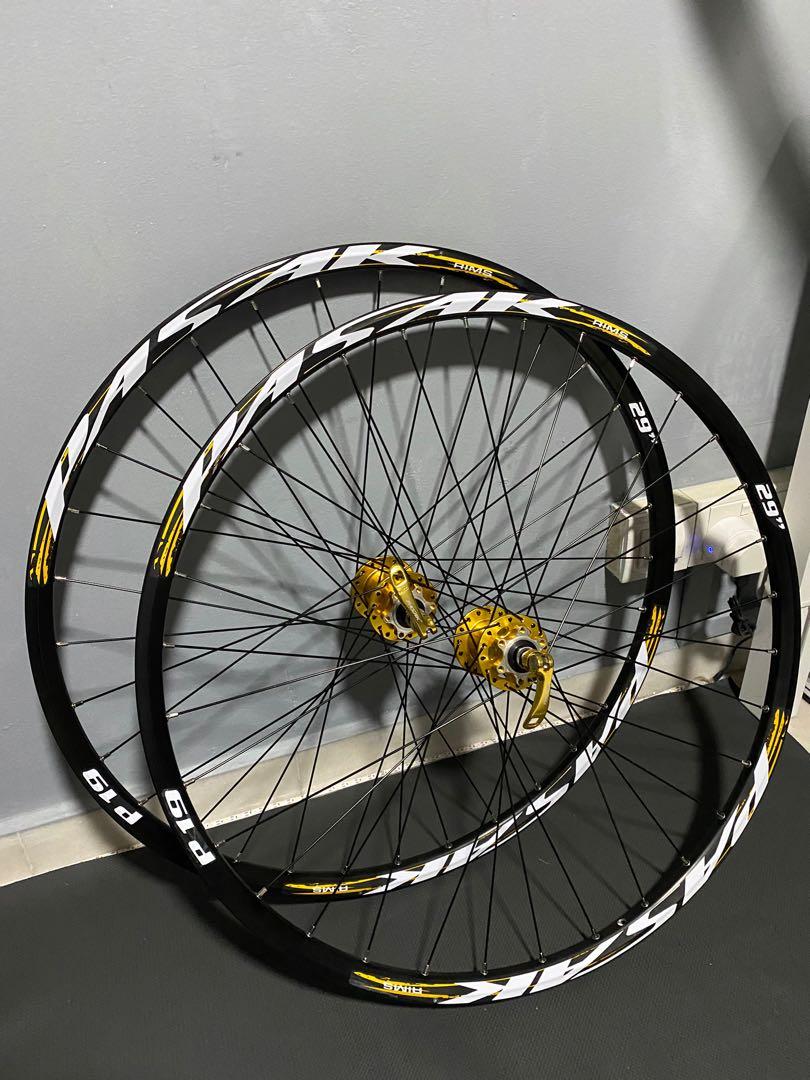 Fast Deal Pasak P19 Wheelset 29er Gold