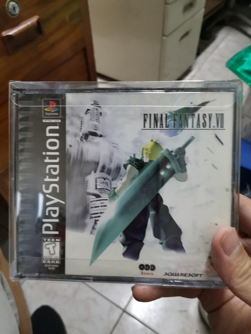 Final Fantasy 7 Misprint, Video Gaming, Video Games ...