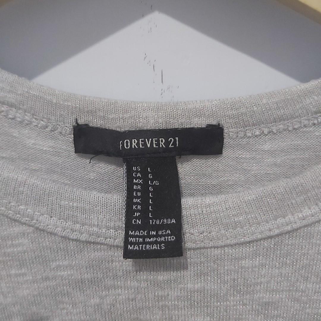 FOREVER 21 KAOS TEBAL PREMIUM