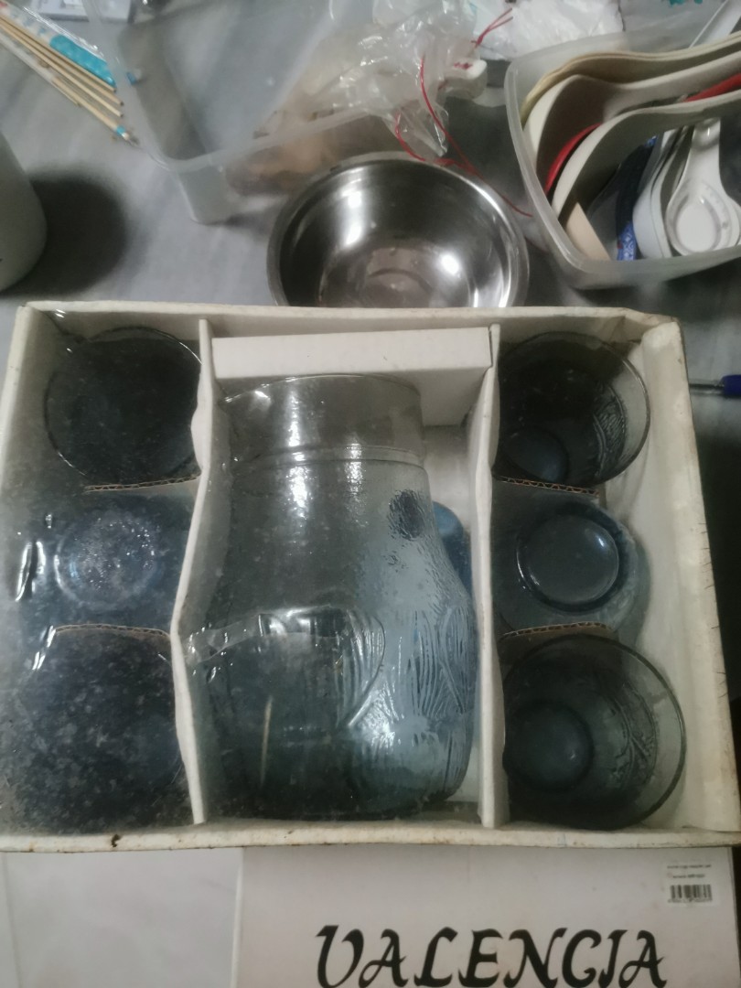 Free tea cup and jug set, Furniture & Home Living, Kitchenware