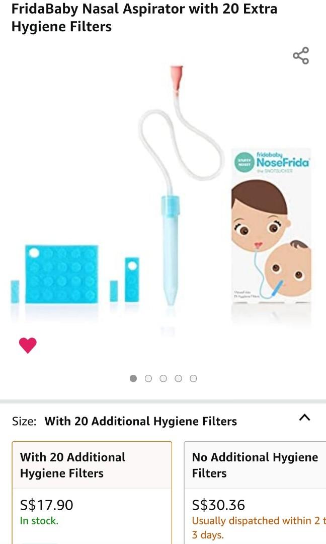  Frida Baby Nasal Aspirator 20 Hygiene Filters for