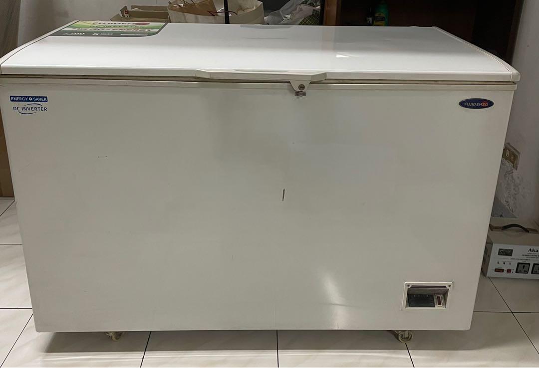 Fujidenzo 15cuft Chest Freezer Inverter, TV & Home Appliances, Kitchen