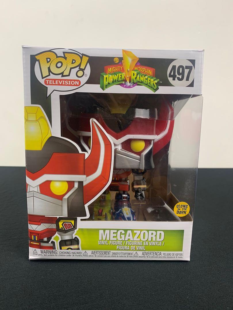 Funko Pop Power Rangers Megazord 6 Super Sized Glow in the