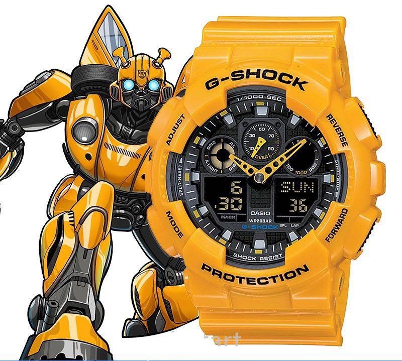 G shock discount yellow watch price