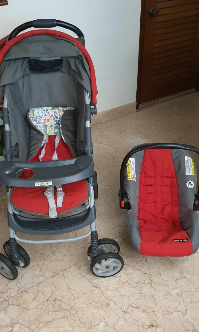 GRACO snugride 22 infant car seat with Stroller Babies Kids