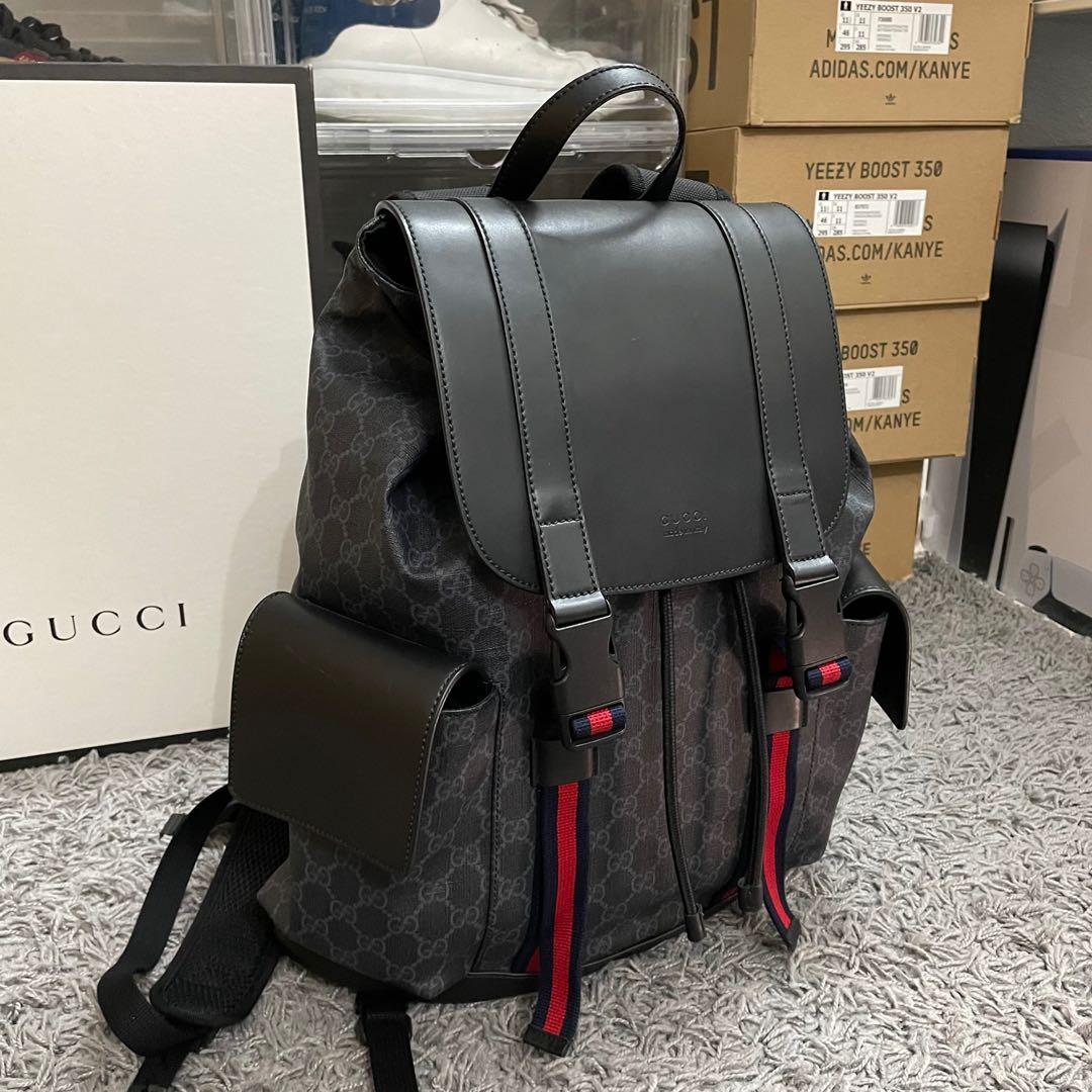 Used gucci on sale backpack mens