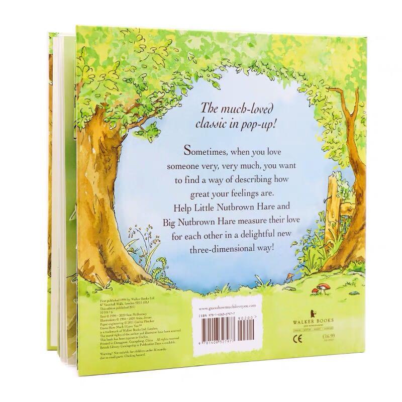 Guess how much I love you popup book, Hobbies & Toys, Books