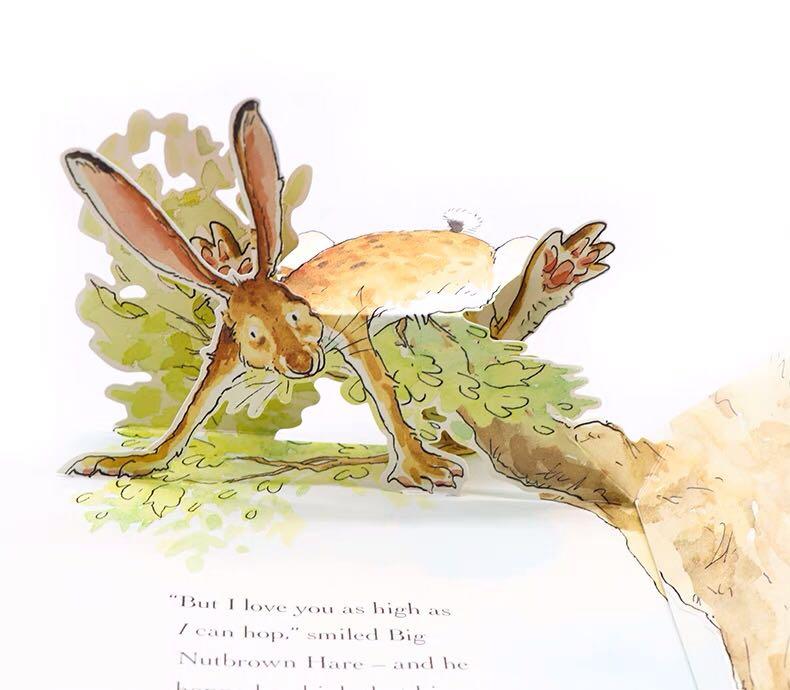 Guess how much I love you popup book, Hobbies & Toys, Books