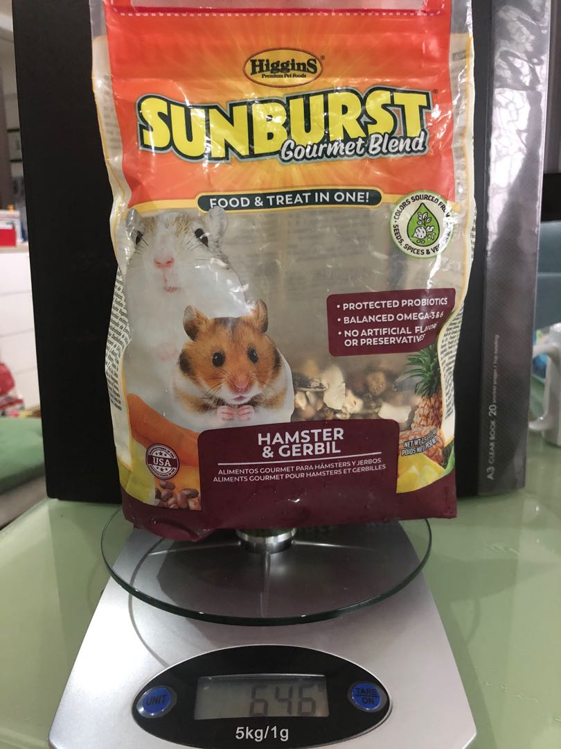 Higgins Sunburst Hamster Food / Mazuri Rat & Mouse Diet Lab Blocks, Pet Supplies, Pet Food on