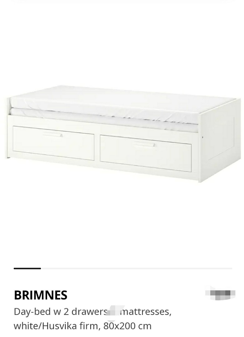 Ikea Day Bed with single Futon mattress, Furniture & Home Living