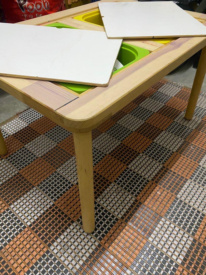 Ikea flisat table, Furniture & Home Living, Furniture, Tables & Sets on