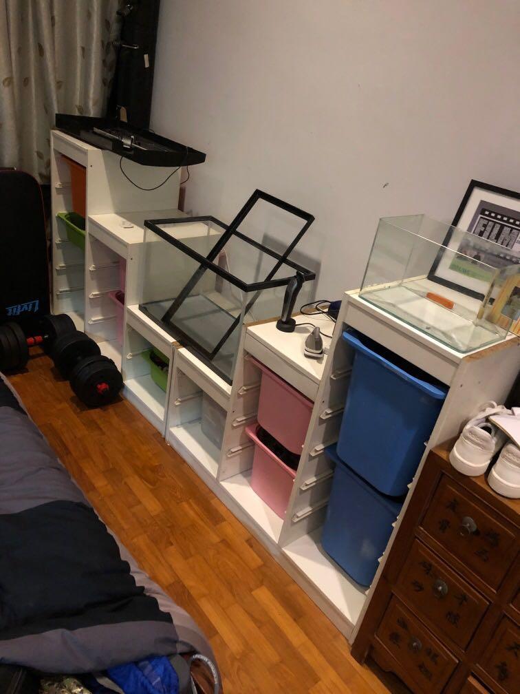 IKEA STAIR SHELF SYSTEM, Furniture & Home Living, Furniture, Shelves