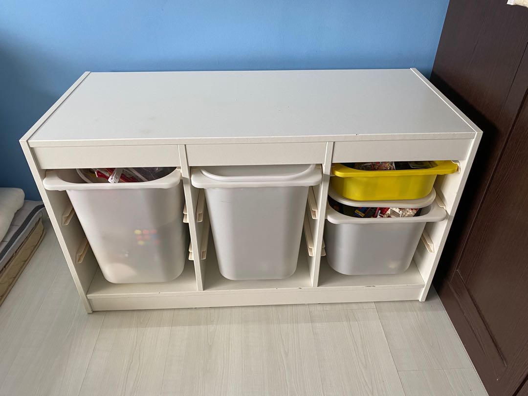 IKEA Storage with storage boxes, Furniture & Home Living
