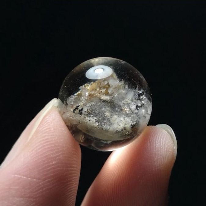 Iron Mountain with Included n Calcite Pendant