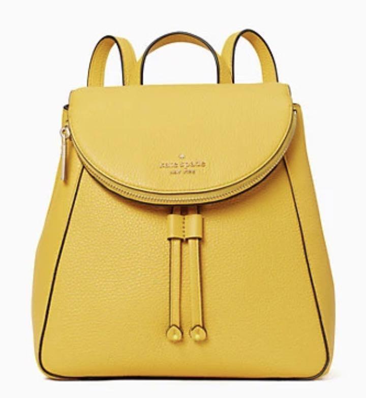 Kate spade yellow backpack store