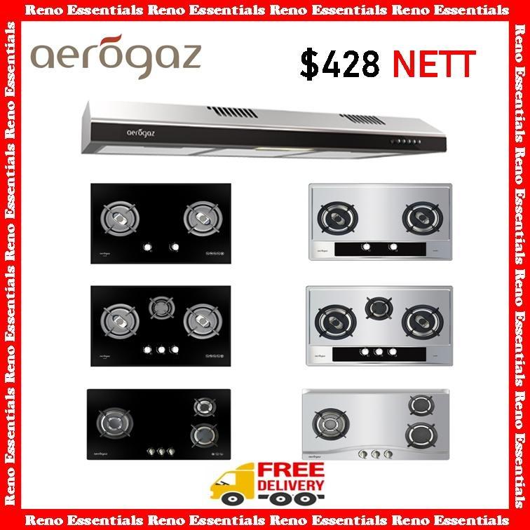 Kitchen Package // Hood and Hob Aerogaz, TV & Home Appliances, Kitchen