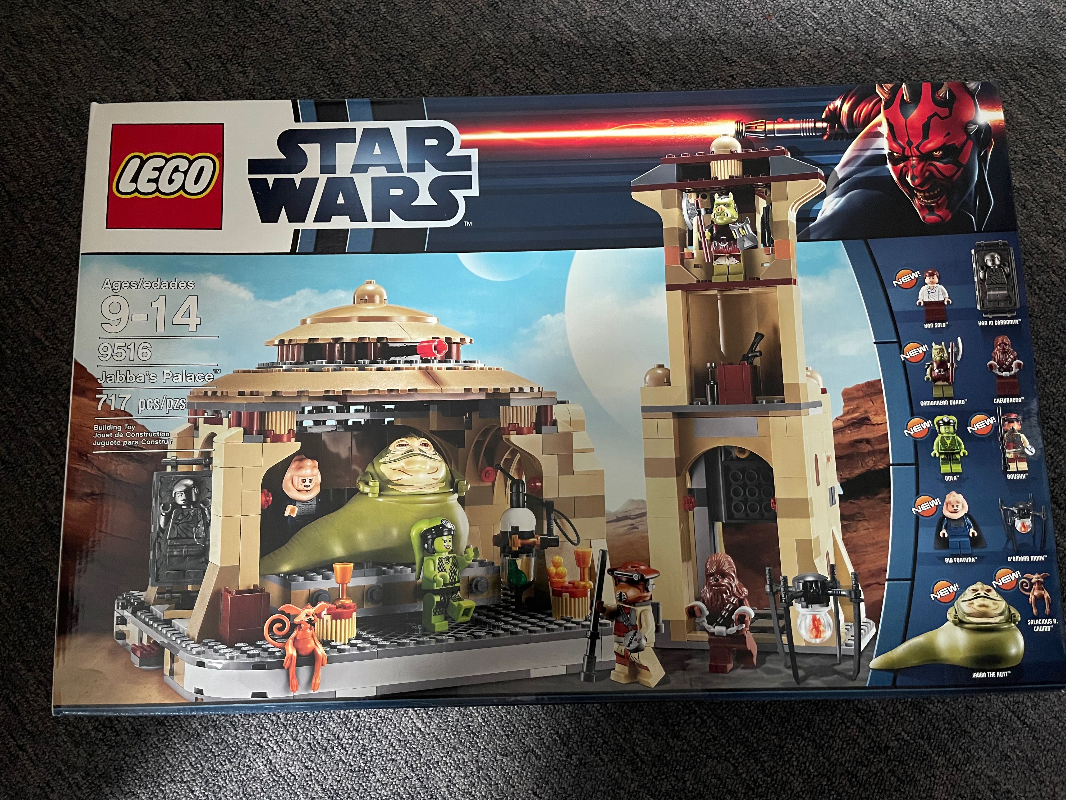 LEGO 9516 Jabba’s Palace, Hobbies & Toys, Toys & Games on Carousell