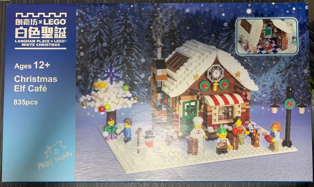 Lego christmas elf cafe deals