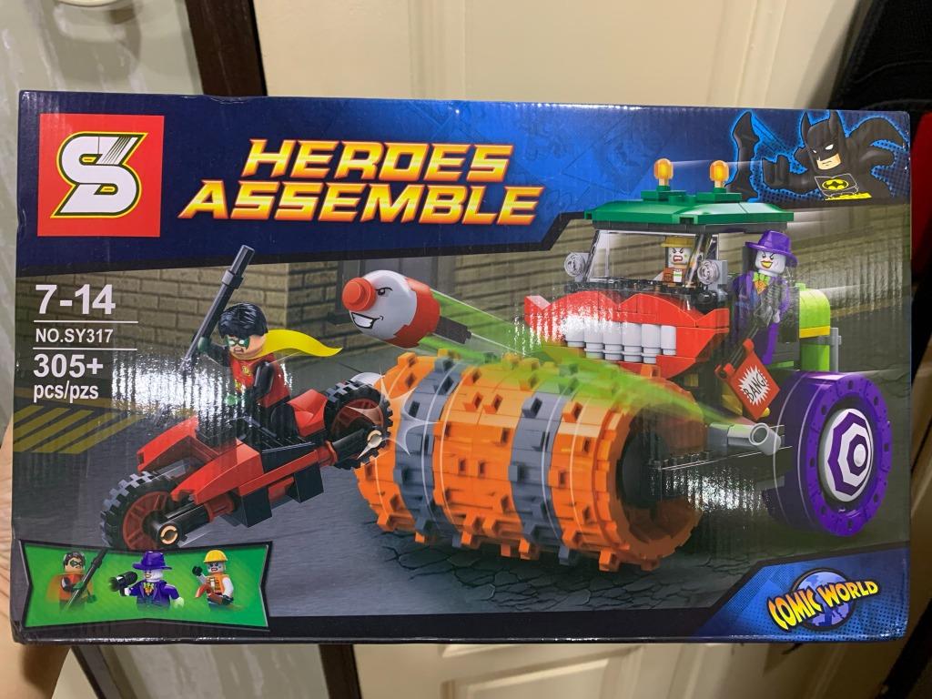 Joker steam roller lego on sale