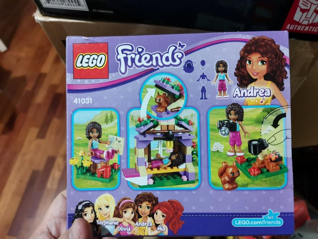 Lego friends andrea's mountain hut shop