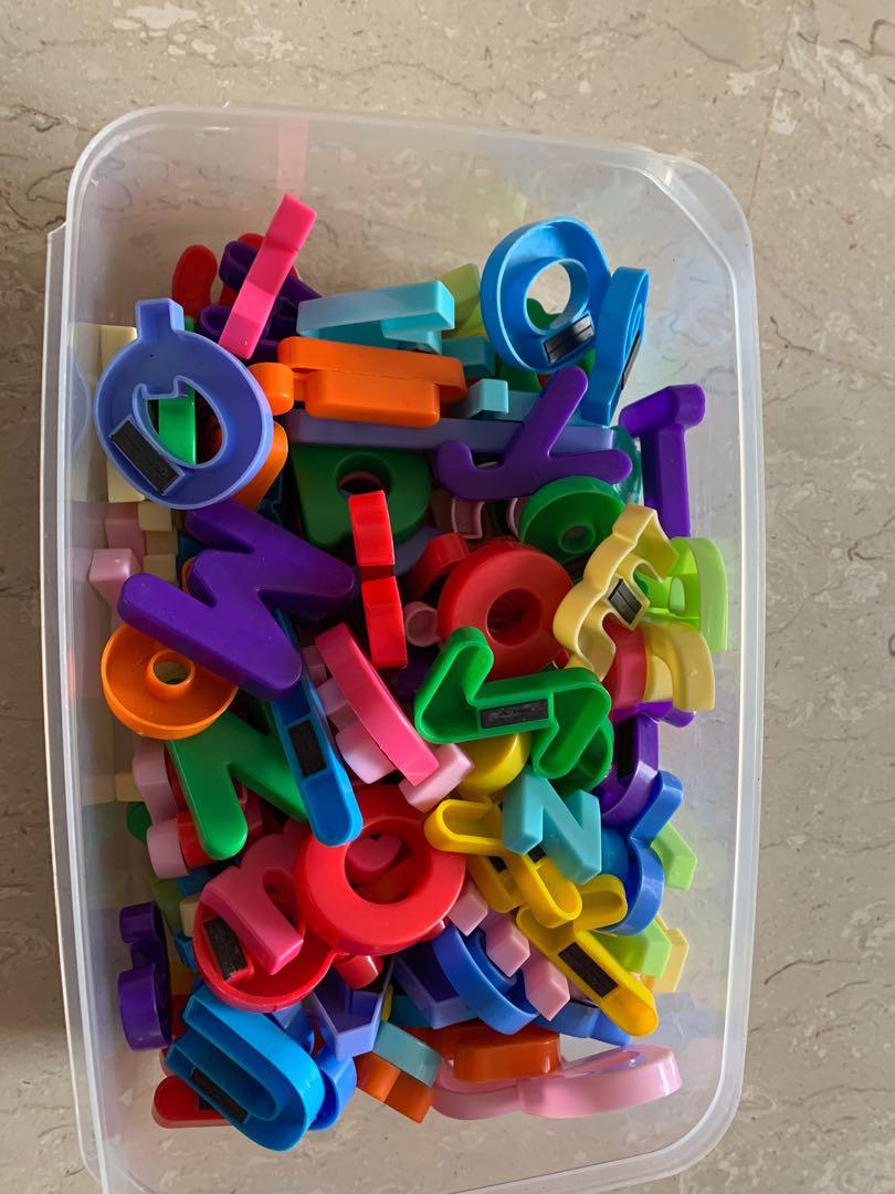 ELC Letters of the Alphabet and magnetic mix match people, Hobbies ...