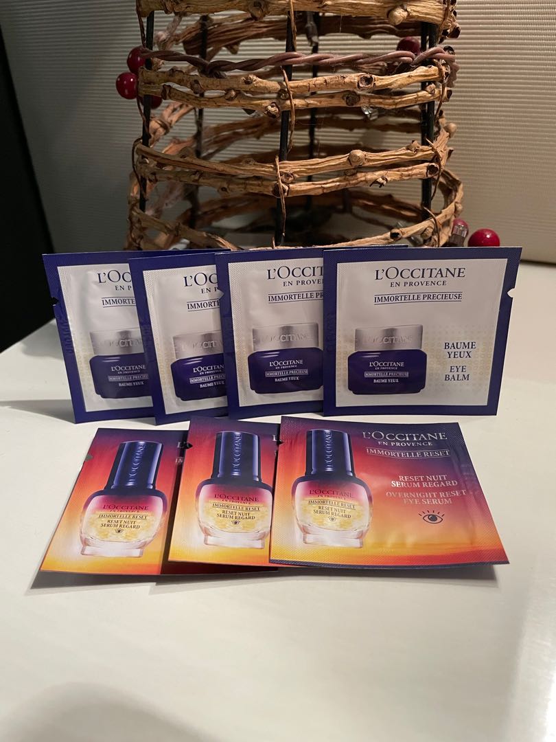 L’occitane Immortelle Reset Eye Serum 3ml + Immortelle Precious Eye