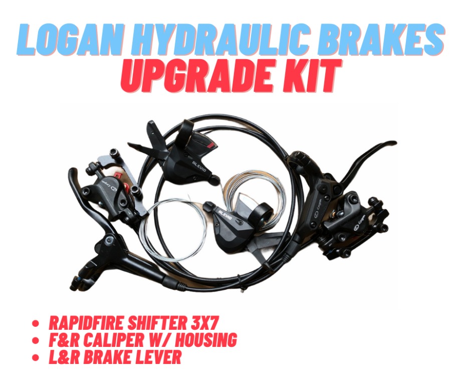 Logan Hydraulic Brake Upgrade Kit Bike Upgrade Kit MTB Hydraulic