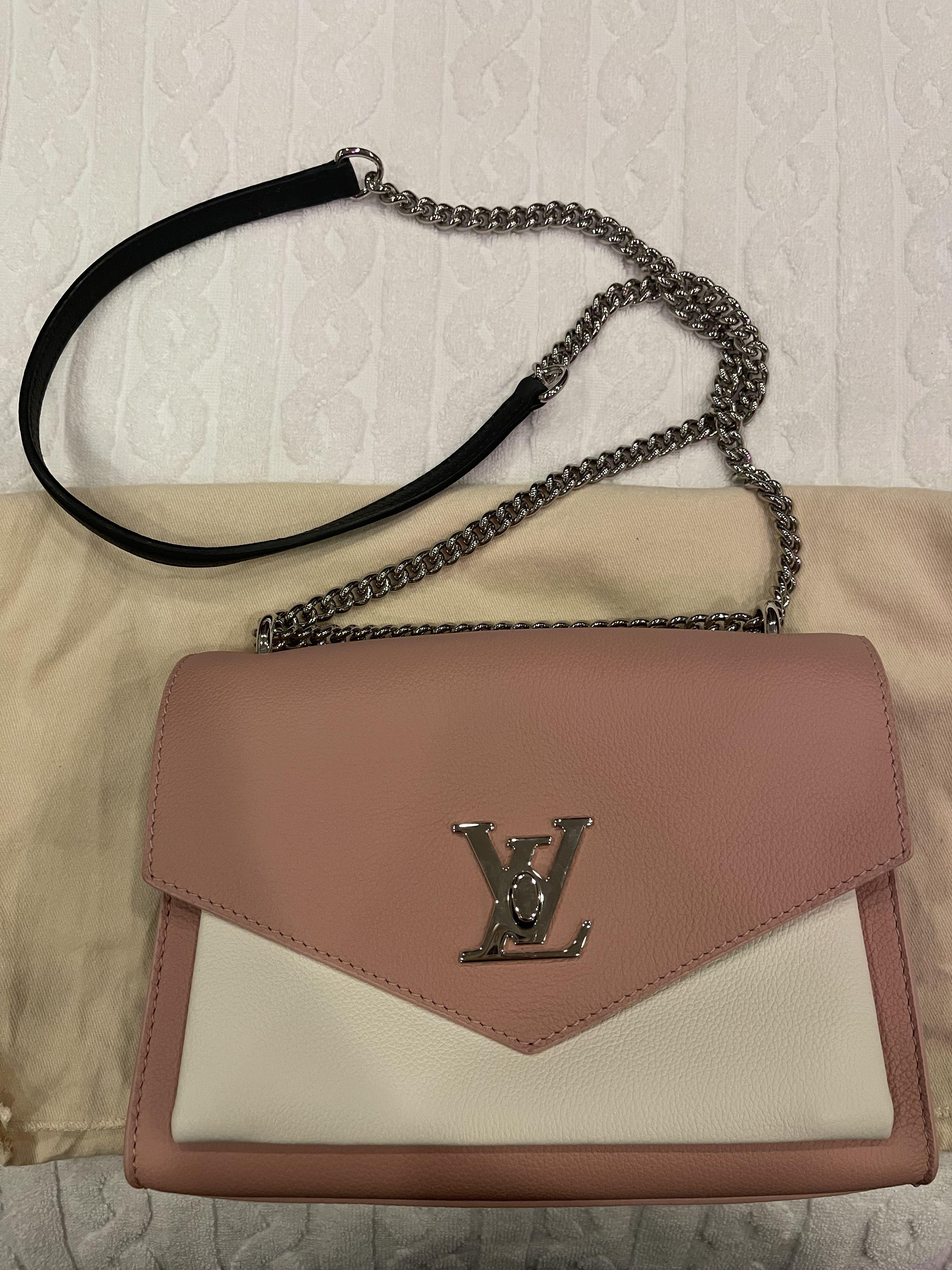 LV CALF LEATHER Mylockme Satchel, Luxury, Bags & Wallets on Carousell