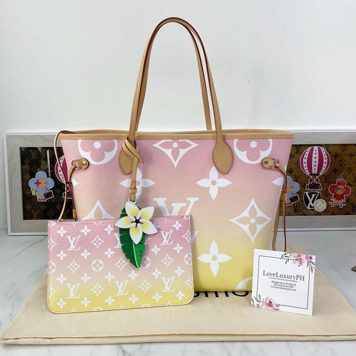Authentic Louis Vuitton Neverfull MM by the Pool Collection, Luxury, Bags &  Wallets on Carousell
