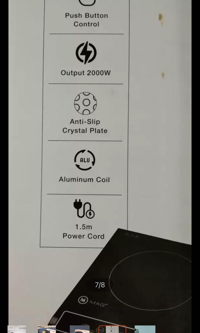 MAG Induction Cooker MG5305, TV & Home Appliances, Kitchen Appliances, Cookers on Carousell