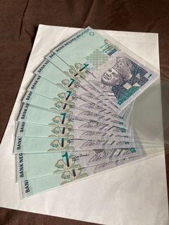 Malaysia Myr 1 X 10 Run Unc Hobbies Toys Memorabilia Collectibles Currency On Carousell