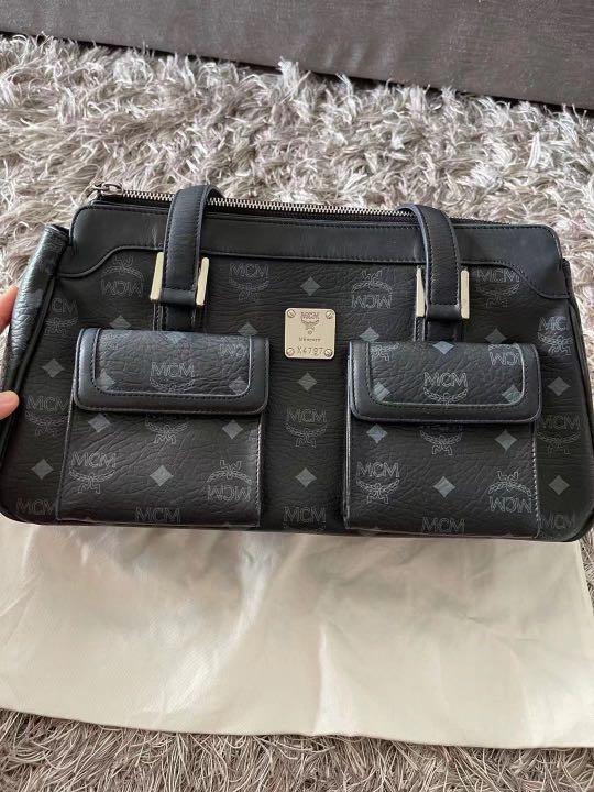 mcm speedy 25 black, Women's Fashion, Bags & Wallets, Purses & Pouches on  Carousell