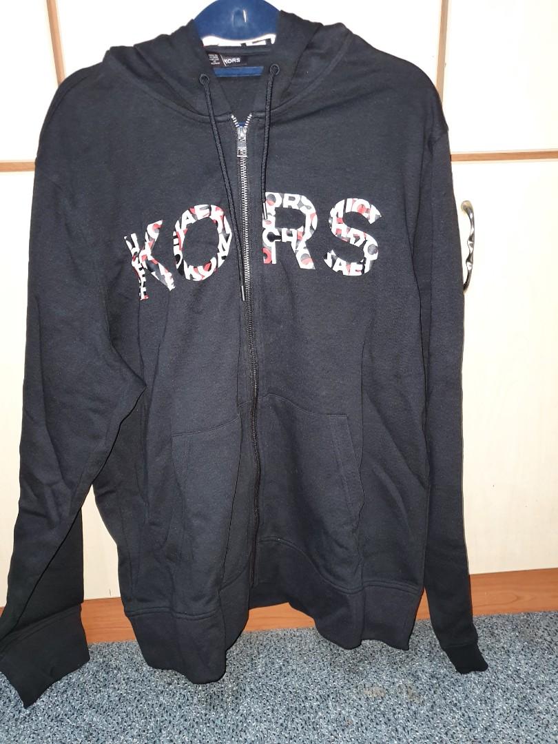 Michael Kors hoodie jacket, Luxury, Apparel on Carousell