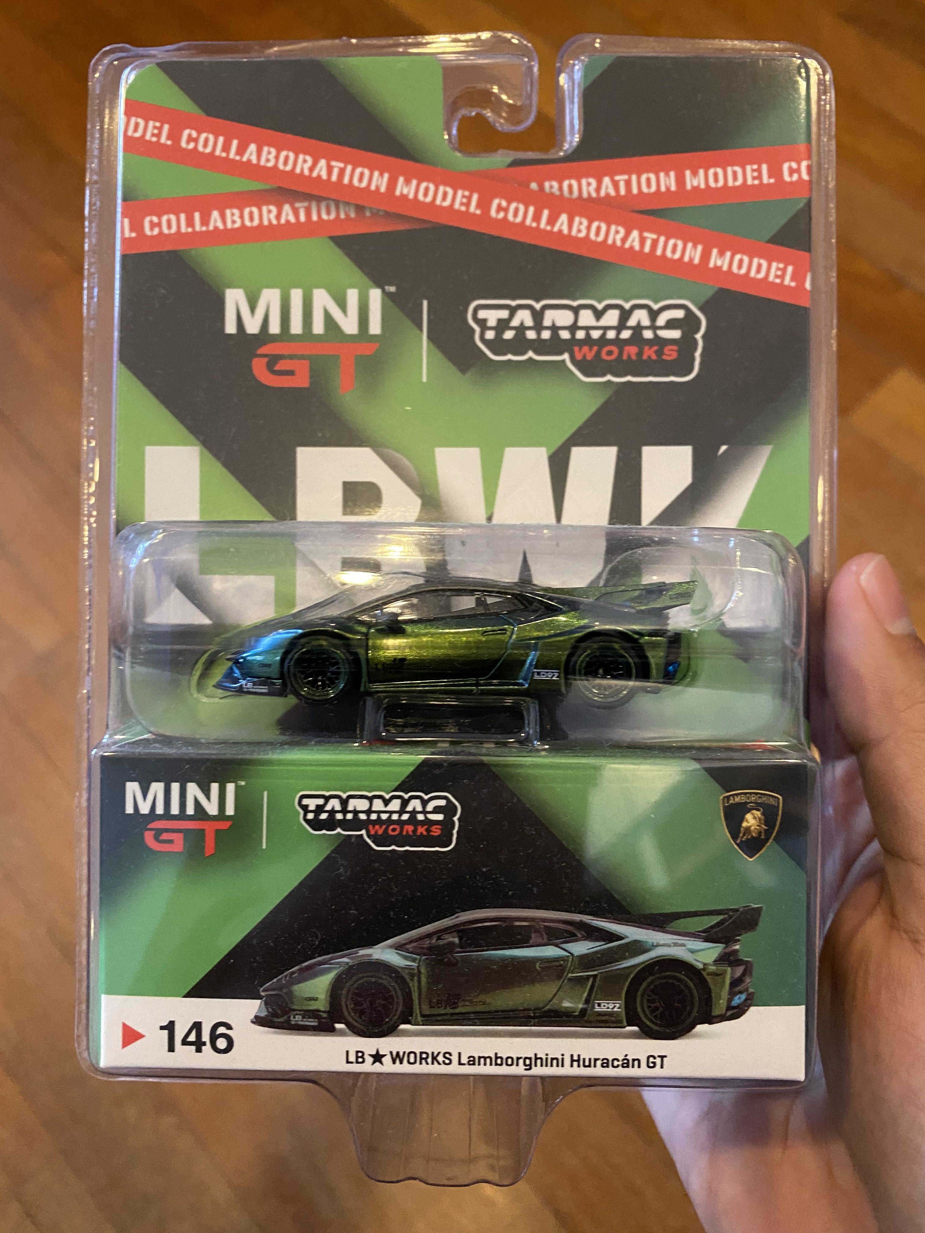 Mini GT X Tarmac Works #146 LBWK Lamborghini Huracan GT, Hobbies 