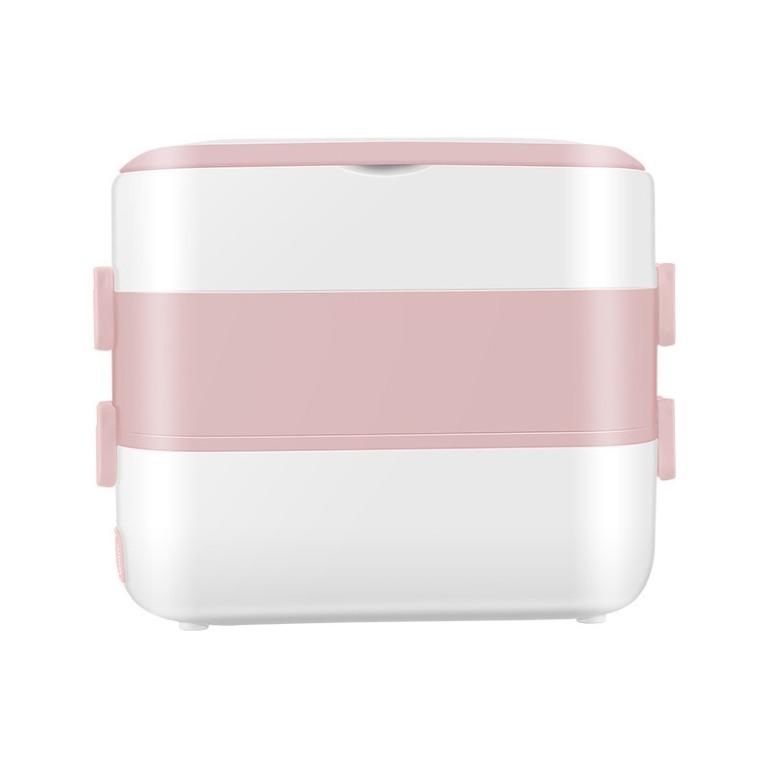 MINI Rice Cooker Thermal Heating Electric Lunch Box 1/2 Layers Portable ...