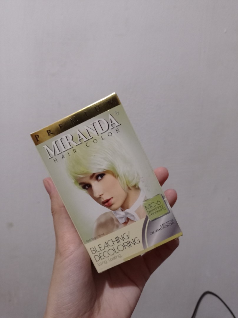 Miranda Bleaching Colour, Kesehatan & Kecantikan, Perawatan Rambut di