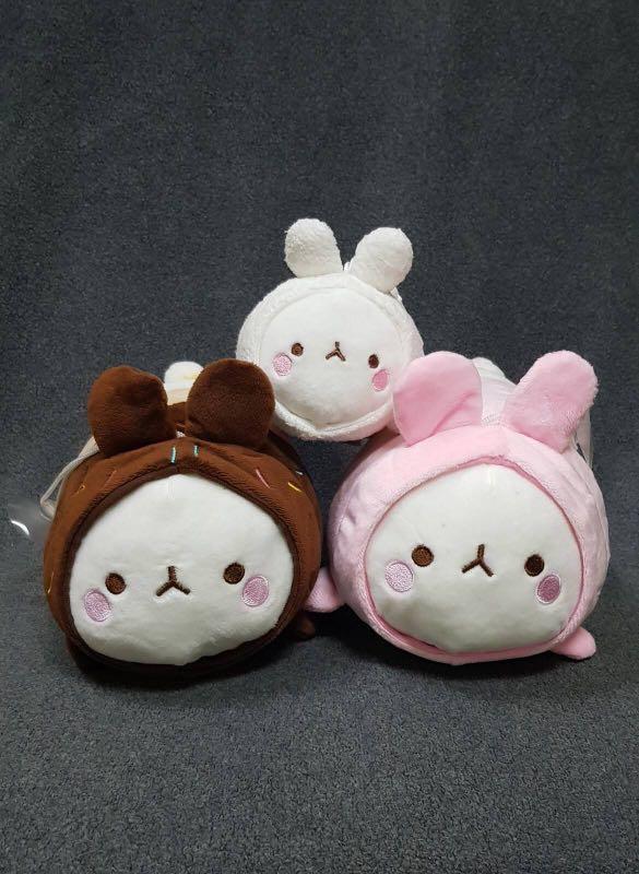Molang Bundle Plush (Category: Plushies & Soft Toys) located in Navotas City. Submitted by sanrio_galore (Listing ID 1113516288, Image 2). Description: ■3 plushies set ■Ballerina Plush Out.