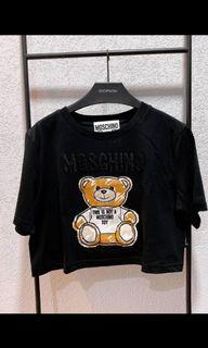 MOSCHINO - BEAR CROP TEE