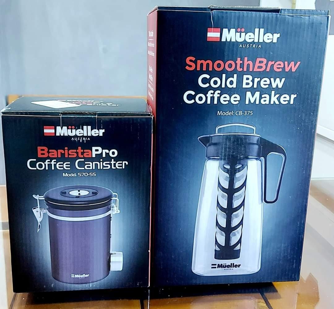 Muller Cold Brew Maker + Canister (Sold as Set)