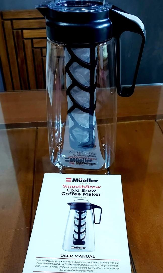 Mueller Cold Brew Coffee Maker Tritan Carafe