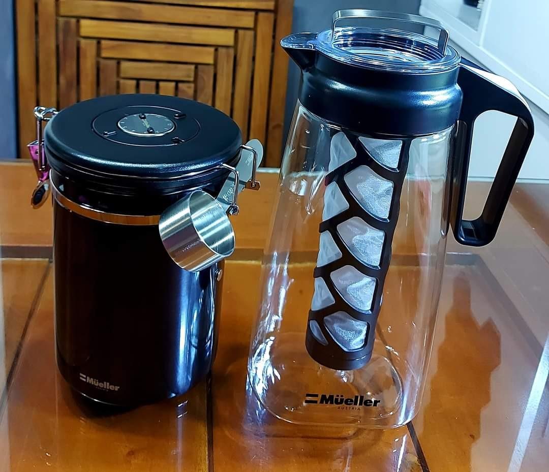 Muller Cold Brew Maker + Canister (Sold as Set)