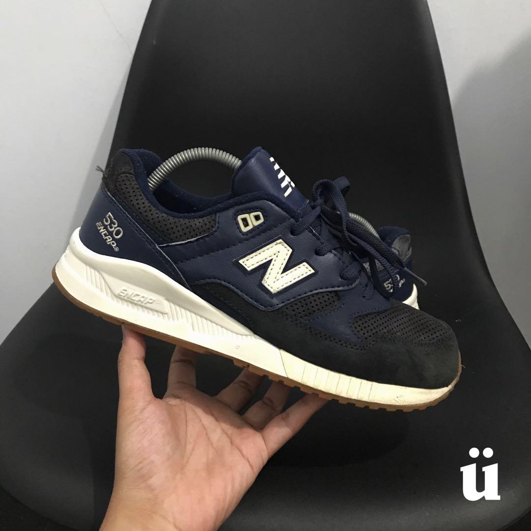 new balance 530 white navy