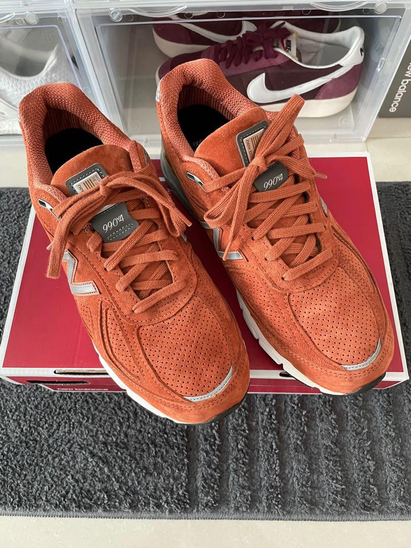 New balance 990 top burnt orange