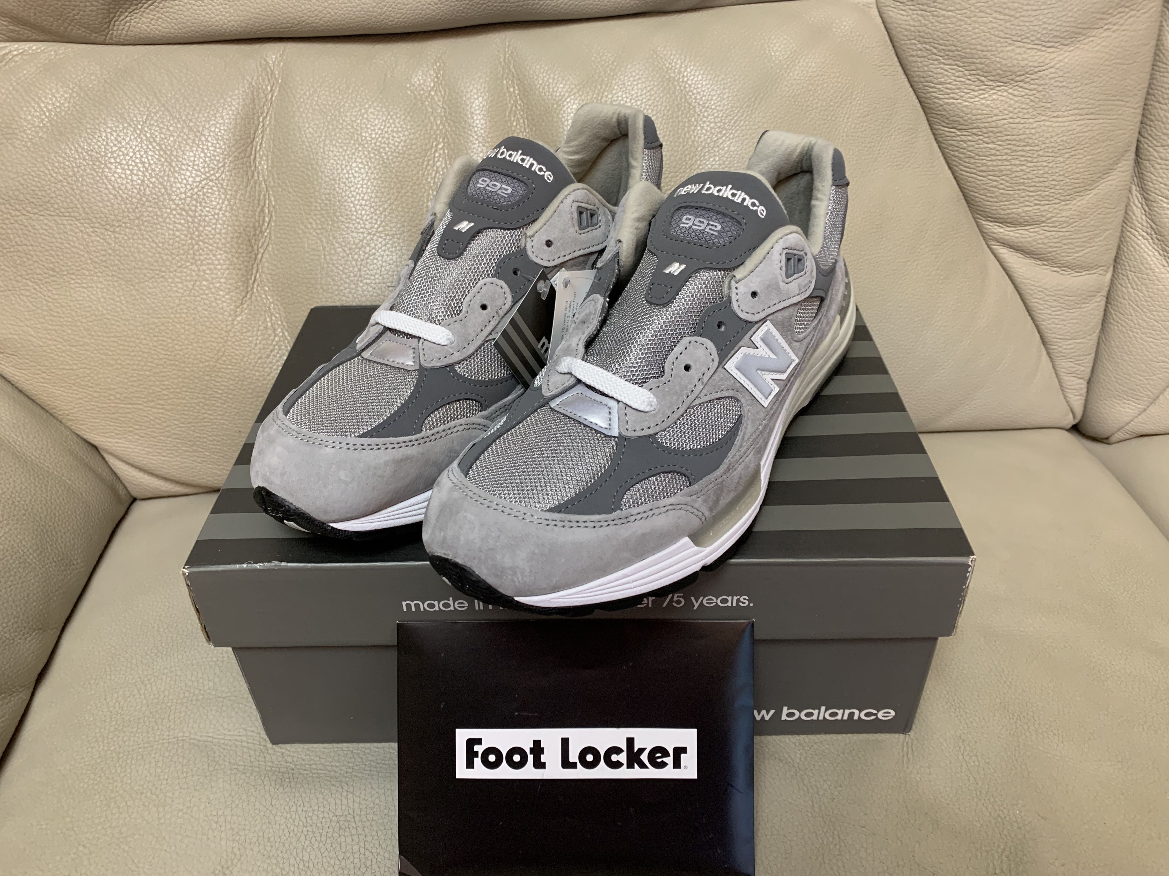 New balance 992 foot locker Clearance