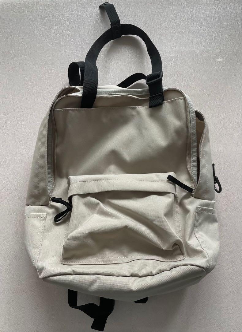 New Muji A4 Adjustable Backpack, Women's Fashion, Bags & Wallets