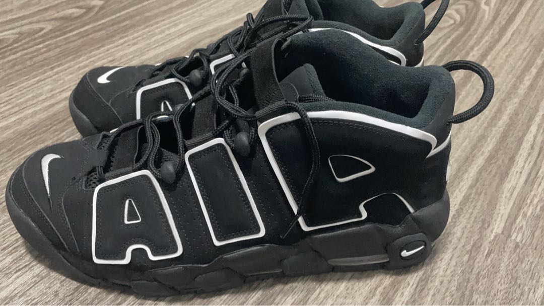 Nike air untempo in black Men s Fashion Footwear Sneakers on Carousell