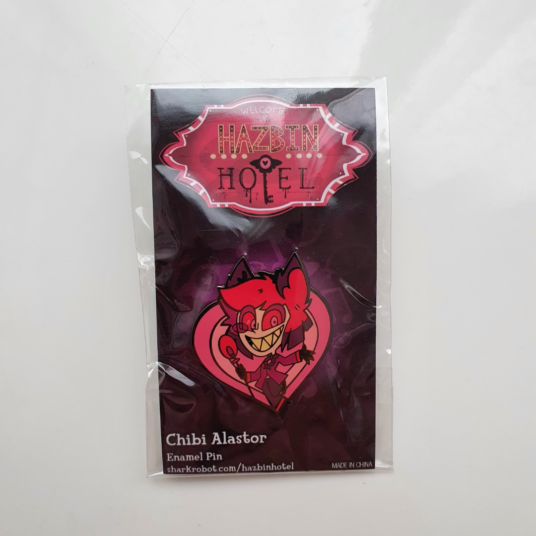 Official Chibi Alastor Pin - Hazbin Hotel, Hobbies & Toys, Memorabilia ...