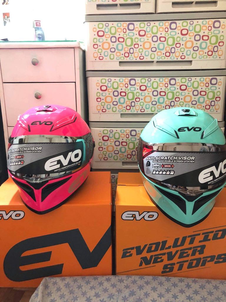 Original Evo Helmet, Motorbikes, Motorbike Parts & Accessories, Helmets