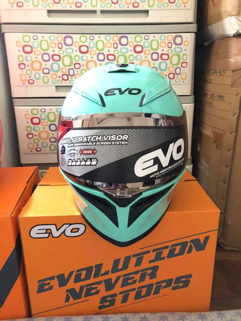Evo helmet mint green best sale
