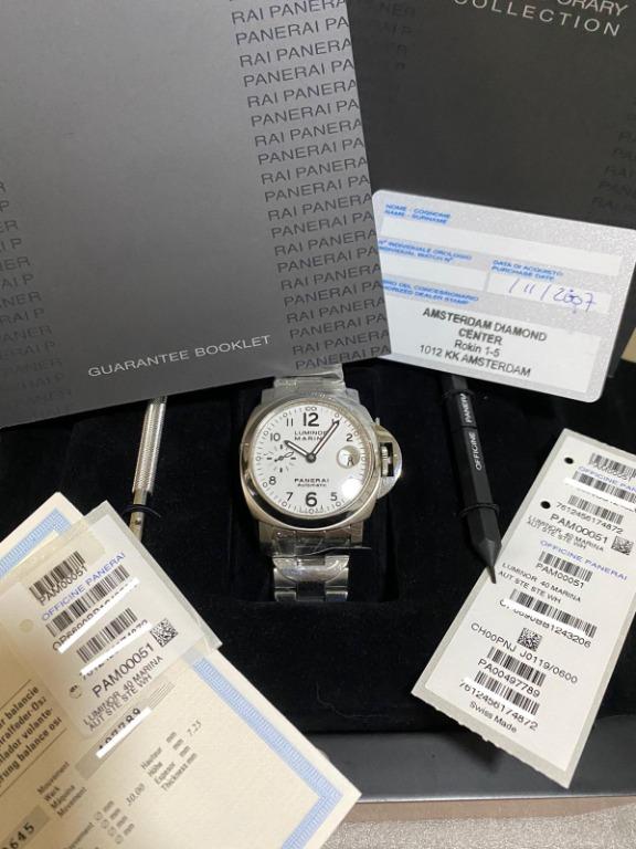 Panerai new arrivals pam 51
